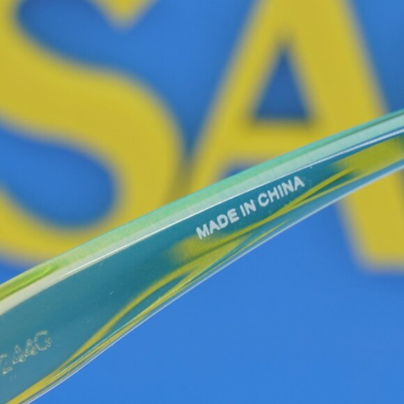 Versace Kids VK3012 5530 Eyeglasses Transparent 47mm Gradient Orange Round Frame - Picture 9 of 11